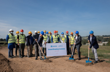  Nipro's groundbreaking ceremony in France