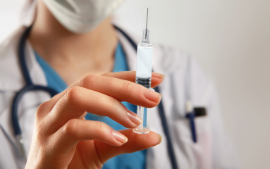 Woman with Syringe