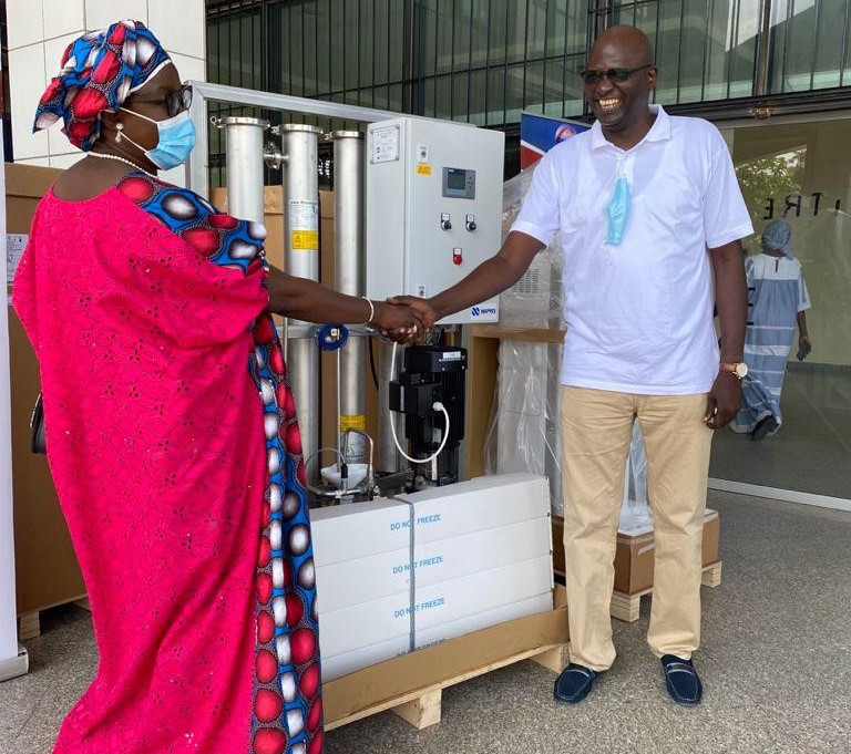 meeting in Senegal with the receiving of SurdialX