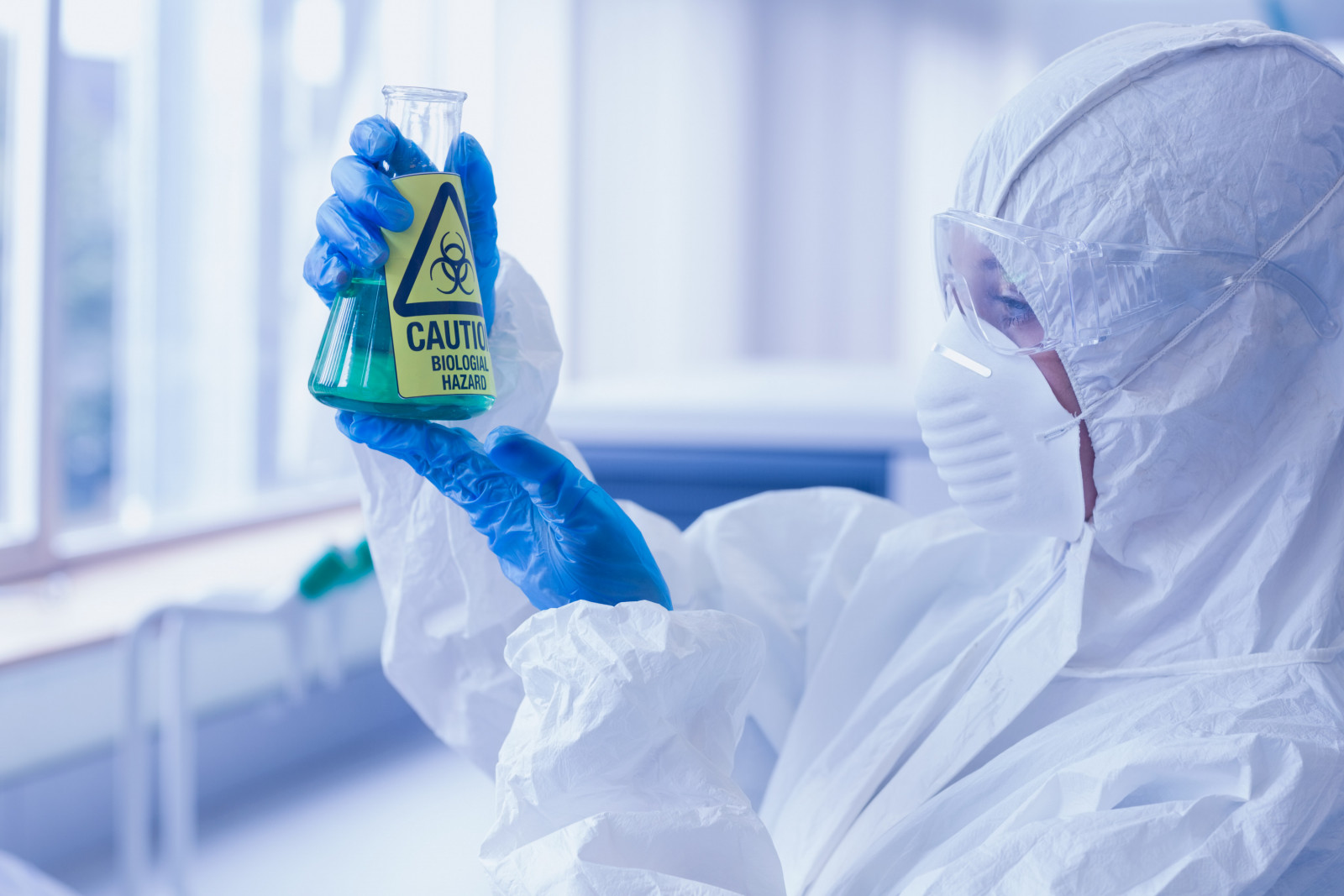 Hazardous Drugs - Hospital Products - Person with chemicals