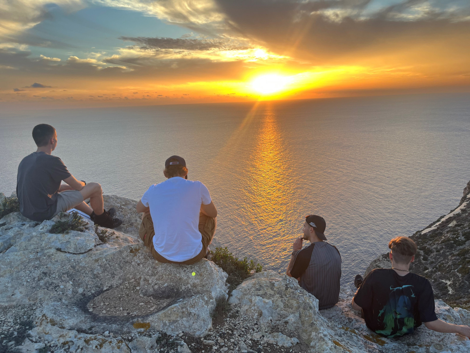 Malta bei Sonnenuntergang